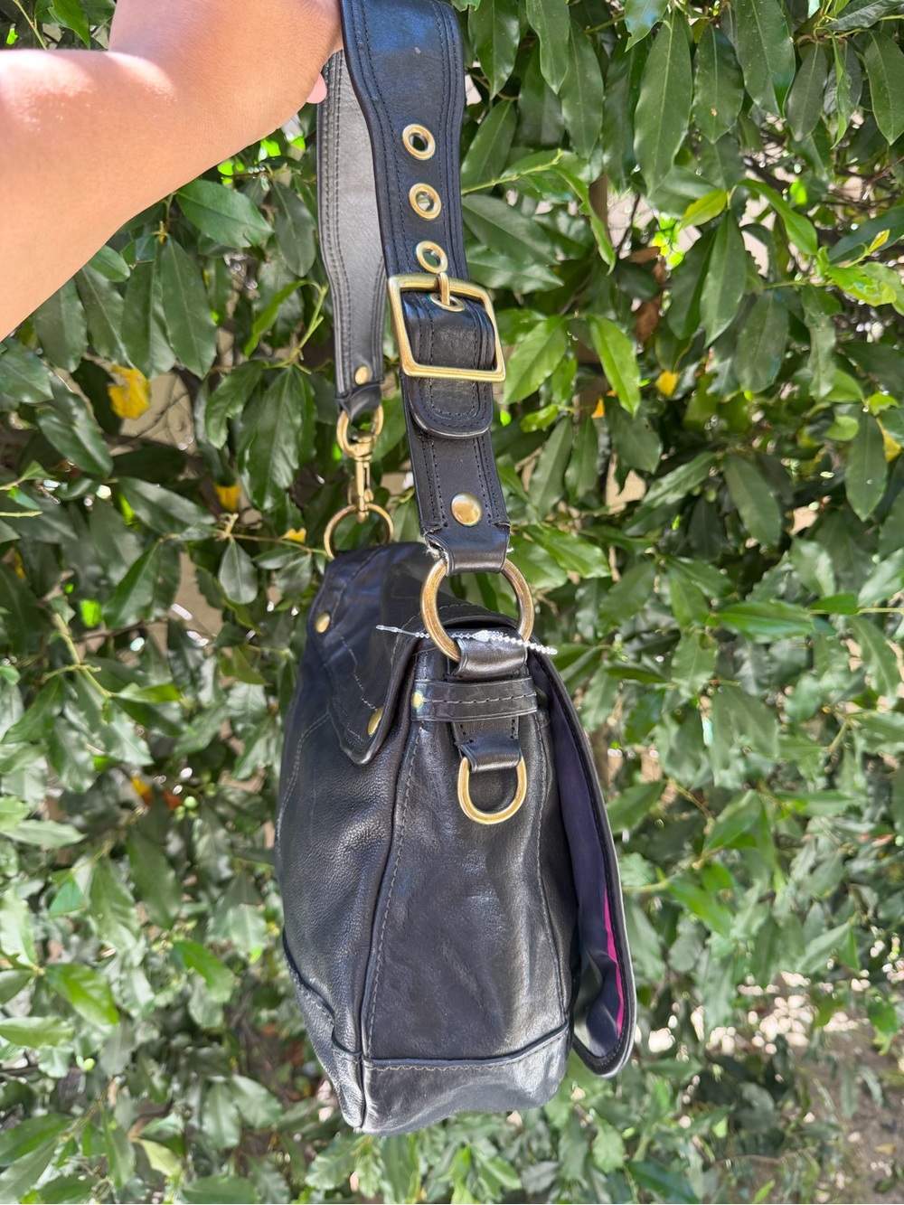 Coach Legacy 65th Anniversary vachetta Leather Turnlock Shoulder Bag - Picture 2 of 8
